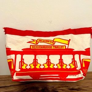 Mr. Roger’s small canvas tote
